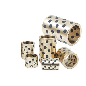 <span class=keywords><strong>Manchon</strong></span> en cuivre graphite JDB, roulement à lubrification solide autolubrifiant, bride en laiton haute résistance, construction résistante à l'usure - Product Image 3