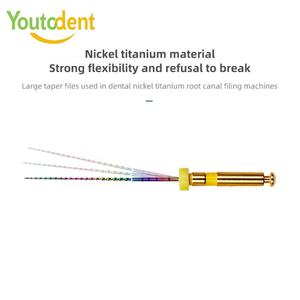 Strumenti Dentali Rotanti di Alta Qualità, File Rotanti in NiTi, File Endodontici Dentali in Materiale Monouso - Product Image 4