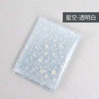 Pochette plastique en PVC pour cartes de crédit et d'identité