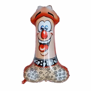 Décoration de fête de célibataire, ballons en aluminium gonflables en forme de pénis <span class=keywords><strong>humain</strong></span> pour fête d'adultes, même pénis pour toujours - Product Image 3
