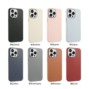 Giả da trường hợp điện thoại cho Iphone 17 16 15 14 13 Pro Max chống sốc TPU mềm di động Bìa bảo vệ điện thoại di động trường hợp - Product Image 6