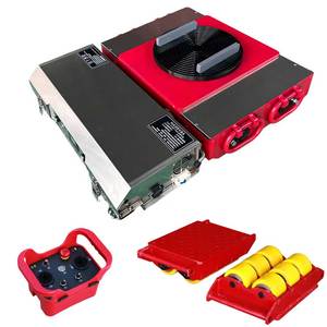 新型电动货物滚轮遥控机移动小车设备滑轮车工厂运输小车耐久性运输车 - Product Image 3