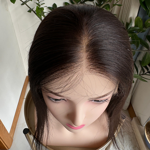 Parrucchino Frontale HD Senza Colla 6x7 con Chiusura in Pizzo, Topper Invisibile con Capelli Remy e Attaccatura Invisibile - Product Image 3