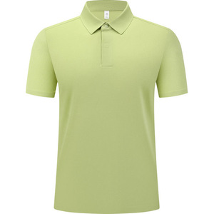 Polo promotionnel en nylon et élasthanne, col classique, manches courtes, anti-humidité, pour l'été, personnalisable avec logo - Product Image 5