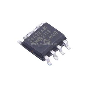 24AA02E48T-I/SN Écran sérigraphié 24A2E48I Puce de stockage EEPROM SOP-8 Produit authentique original - Product Image 1