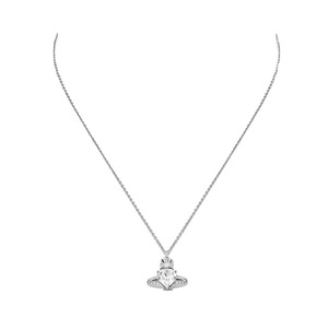 Collar de Corazón con Circones Brillantes Grandes de Lujo Estilo Punk de la Reina Vivienne del Oeste, Elegante Conjunto de Joyería de Moda - Product Image 5
