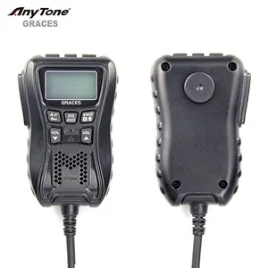 AnyTone GRACE CB Radio 27 Layar LCD Mhz Mikrofon 10 Meter Transceiver Mobile dengan Fungsi VOX AM FM 4W