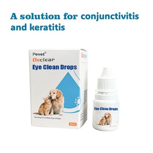 Pevet Safe Gouttes oculaires antibactériennes anti-démangeaisons multifonctions écologiques à base d'extraits naturels pour chiens et chats - Guérison de la cornée - Product Image 2