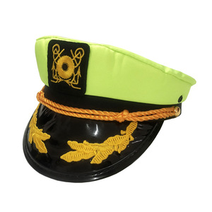 <span class=keywords><strong>Sombrero</strong></span> de capitán y <span class=keywords><strong>sombrero</strong></span> de marinero para fiestas de yates de Carnaval Accesorios de celebración de tema náutico - Product Image 5