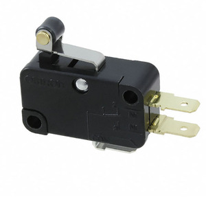 Micro-interrupteur de fin de course V-155-1A5 V-155-1C25 V-156-1C25 V-152-1C25 à levier articulé, à broche, à plongeur, 3 broches, bornes à vis - Product Image 4