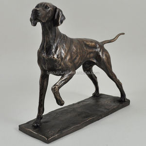 Escultura de Metal para perro <span class=keywords><strong>pinscher</strong></span>, <span class=keywords><strong>tamaño</strong></span> real, estatua de bronce, doberman - Product Image 6