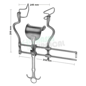 De acero inoxidable de alta calidad Abdominal retractor Balfour Abdominal retractores maleable retractores - Product Image 4