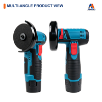 Mini-meuleuse d'angle électrique au lithium-ion modèle 2-6-1 avec disque de coupe pour polissage industriel et bricolage, élimination de la rouille, usage domestique