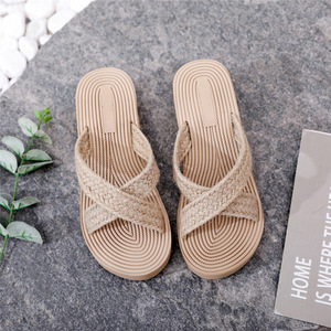 Sandali da <span class=keywords><strong>Donna</strong></span> in <span class=keywords><strong>Paglia</strong></span> all'Ingrosso, <span class=keywords><strong>Ciabatte</strong></span> Economiche alla Moda, Infradito per Donne - Product Image 3