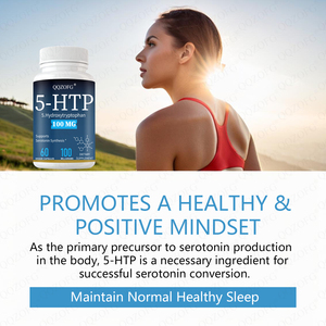 Capsule 5-HTP à bas prix pour soutenir la synthèse de la sérotonine, favoriser une humeur équilibrée, une pensée positive et un sommeil sain pour les hommes et les femmes - Product Image 5