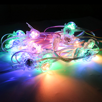 Luces LED de Píxeles RGBW UCS2904 de 30 mm para Parques Temáticos Navideños, Luces Puntuales Impermeables para Exteriores IP68