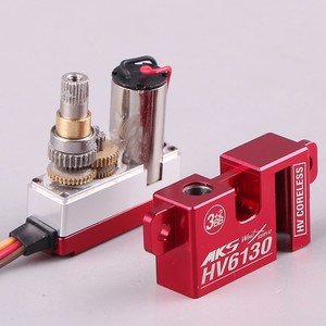 Servo digital MKS HV6130 con engranajes metálicos, sin escobillas, de alto torque para modelos de aviones y drones RC - Product Image 1