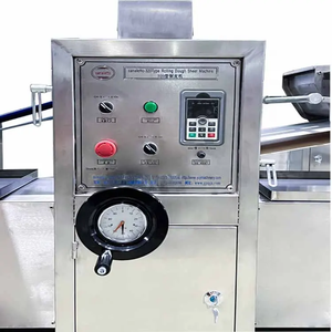 La boulette automatique de boulette de PLC commercial roule la machine d'emballage de pâte de wonton de pizza de remplissage de viande - Product Image 2