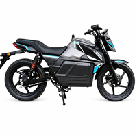 Moto électrique tout-terrain, garde au sol de 185 mm, 72V LFP, 85 km/h, E-Moto