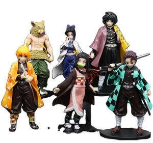 Mô hình nhân vật Nezuko PVC Kamado Tanjirou diệt quỷ ngồi, dùng để trang trí, đồ chơi nhân vật hoạt hình Nhật Bản - Product Image 6