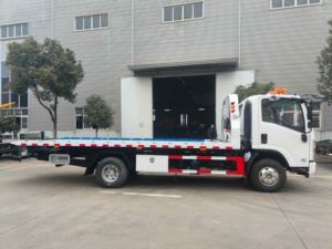 Camion <span class=keywords><strong>de</strong></span> remorquage à plateau coulissant KV100, camion <span class=keywords><strong>de</strong></span> remorquage à double plateau, dépanneuse à plateau 4 tonnes avec treuil hydraulique, véhicule <span class=keywords><strong>de</strong></span> sauvetage routier à <span class=keywords><strong>vendre</strong></span> - Product Image 6