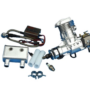 Motor de Gasolina Original NGH de Dos Tiempos y 25cc con Escape Lateral y Trasero de Alta Velocidad - Product Image 1