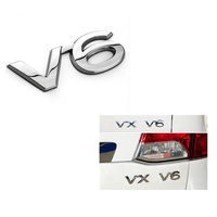 Autocollant de voiture chromé VXR, Badge emblème de voiture 200 FJ200 Lc200, Toyota Land Cruiser