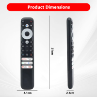 Remplacement de la télécommande Offre Spéciale adapté à TCL RC902V FMR1 avec fonction vocale en boîte