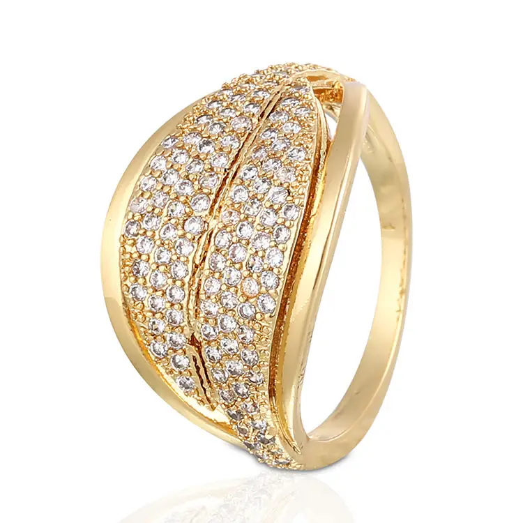 Customized 18K Rose Gold Ring Round Heart And Arrow Moissanite Bezel Engagement Diamond Ring