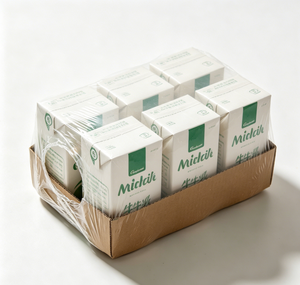 <span class=keywords><strong>Film</strong></span> thermorétractable transparent souple personnalisé à haute résistance pour l'emballage de cartons de boissons, thé et café - Product Image 1