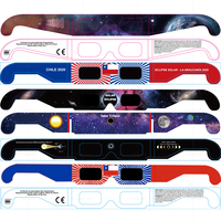 RX 2024 vente en gros de lunettes en papier 3D avec impression personnalisée