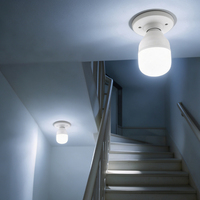 Ampoule LED cylindrique haute luminosité, culot E27, 6500K, 1800lm, AC 220V, source de lumière SMD pour la maison, les propriétés et les lieux