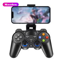 Control Inalámbrico para Juegos Mooden B50 con Soporte, 2.4G, Vibración, Retro
