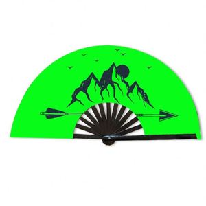 Nuevo Ventilador de Plástico de Poliéster con Impresión UV para el Año Nuevo Chino, Navidad, Diwali, Fiestas y Regalos - Product Image 5