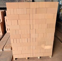 Briques réfractaires en argile alumineuse à haute teneur en alumine SK-32 SK-34 SK-36, briques en mullite MgO SiO2, briques en argile, blocs, motifs