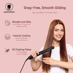 Plancha de Pelo Profesional de Tecnología Avanzada con Pantalla LCD, Placas Flotantes 3D, Marca Privada, Pantalla Táctil, Cerámica, Eléctrica - Product Image 3