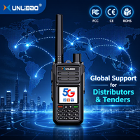 XUNLIBAO 9118 Prix usine Talkie-walkie longue portée double mode Expédition rapide Sans frais de plateforme GPS à vie Type-C LTE 4G Radio PTT POC