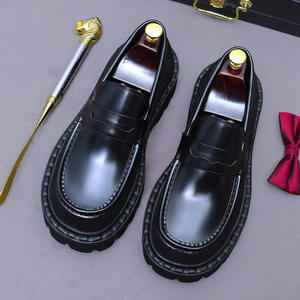 Nuevos Zapatos Oxford de Cordones de Cuero Vacuno Británico de Alta Gama Hechos a Mano, Botas de Tobillo Cerradas de Cuero Genuino para Hombre, Estilo Moderno para Oficina y Carrera, Siempre en Tendencia - Product Image 6