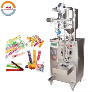 Automatic jelly liquid stick pack filling and sealing packing machine juice tube sachet bag pouch packaging machinery for sale