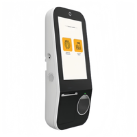 Terminal de point de vente (PDV) à haute vitesse 100 mm/s, imprimante 58 mm, Android 13, scanner 1D/2D, 4G LTE pour restaurants à service rapide