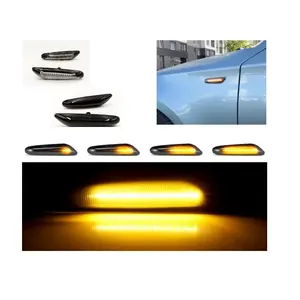 Flashing Car Turn Signal Lamps Side Marker Lights Lateral LED For BMW E90 E91 E92 E60 E87 E46 Indicator Accessories