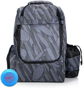 Mochila Profesional para Disc Golf, Muestra Gratuita, Capacidad para Más de 21 Discos, Duradera y Ligera con Múltiples Bolsillos de Almacenamiento - Product Image 1