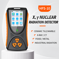 Détecteur de rayonnement portable AIKESI HFS-10 avec alarme sonore et lumineuse pour rayons X, bêta, gamma 0,08 uSv/h-50 mSv/h
