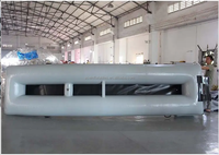 Glissière d'évacuation gonflable en PVC pour avion d'urgence