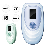 Sistem Penghilang Bulu IPL Ice Corded Tahan Lama 999.999 Kali Berkedip Depilator Pulsa Laser Epilator Warna Kustom
