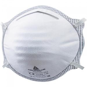DELTA PLUS - M1200C Caja de 20 medias mascarillas desechables moldeadas FFP2-EAN 3295249107987 SEÑALIZACIÓN Y SEGURIDAD - Product Image 1