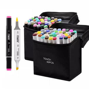 Premium Quality Double Head Art Marker Pen Set with Alcohol Based Ink 80 Colors for Art Supply - Product Image 1
