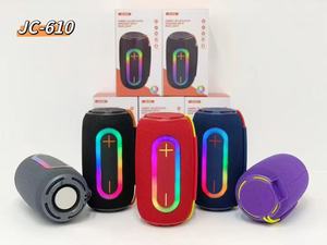 Haut-parleur Bluetooth RVB JC-610 en tissu portable, audio sans fil 10W avec subwoofer, idéal pour le sport, les voyages, cadeau promotionnel, vente en gros - Product Image 4