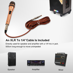 Nuevo Micrófono Cardioide de Mano C7 Professional XRL con Cancelación de Ruido, Micrófono con Cable para Karaoke en Casa - Product Image 4