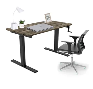 ODM और OEM के सर्वश्रेष्ठ बेच सस्ते समायोज्य हाथ क्रैंक टेबल के साथ अद्वितीय डिजाइन